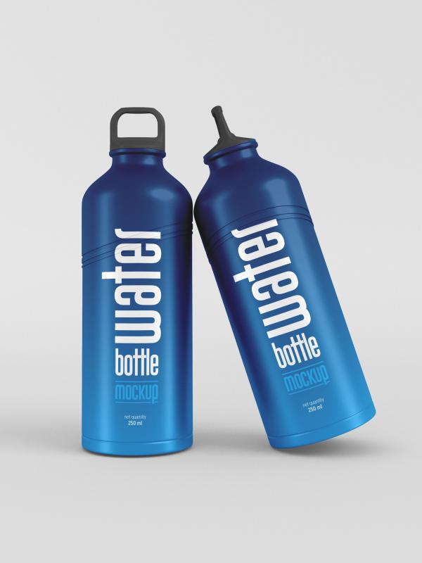 Blue Sport Bottle Drink